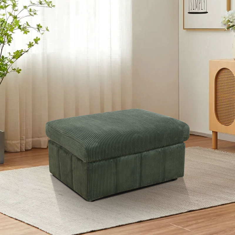 Latitude Run® Ishka 7 Piece Corduroy Corner Sectional & Reviews